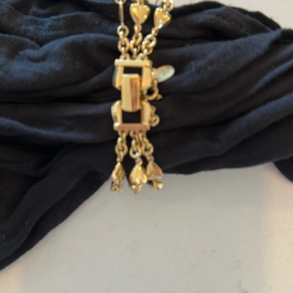 Elegant Gold Heart Women's Watch